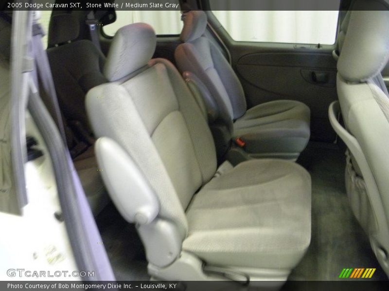 Stone White / Medium Slate Gray 2005 Dodge Caravan SXT