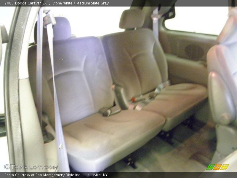 Stone White / Medium Slate Gray 2005 Dodge Caravan SXT