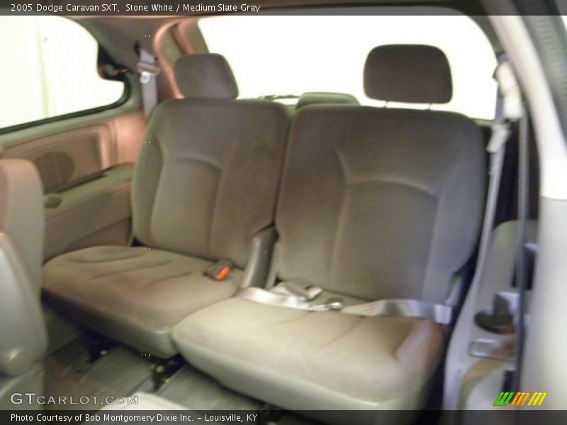 Stone White / Medium Slate Gray 2005 Dodge Caravan SXT