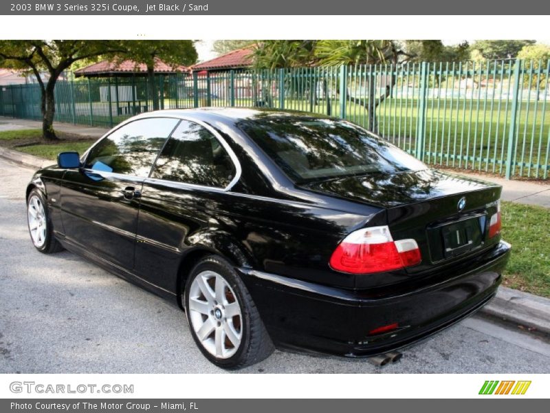 Jet Black / Sand 2003 BMW 3 Series 325i Coupe