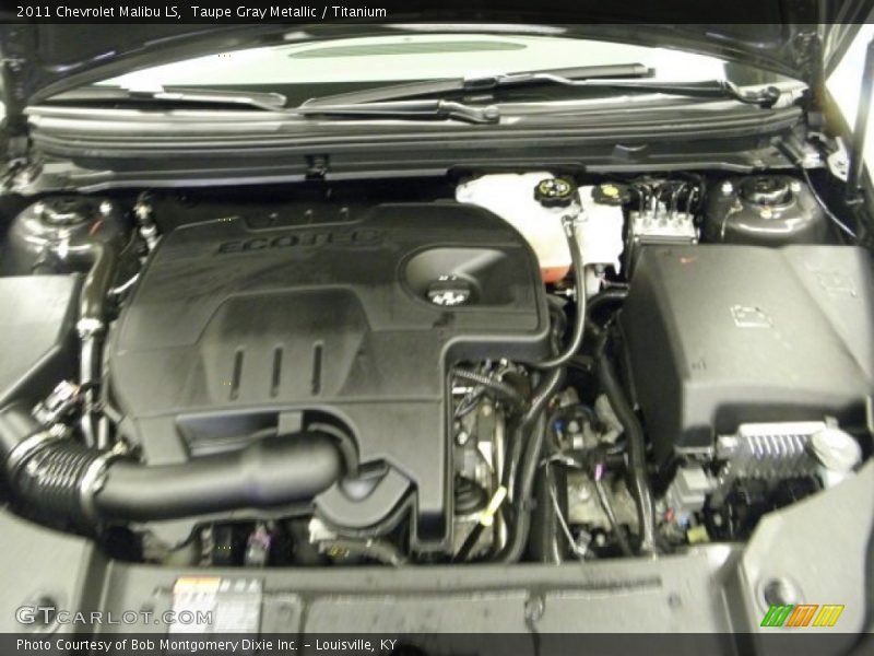 Taupe Gray Metallic / Titanium 2011 Chevrolet Malibu LS