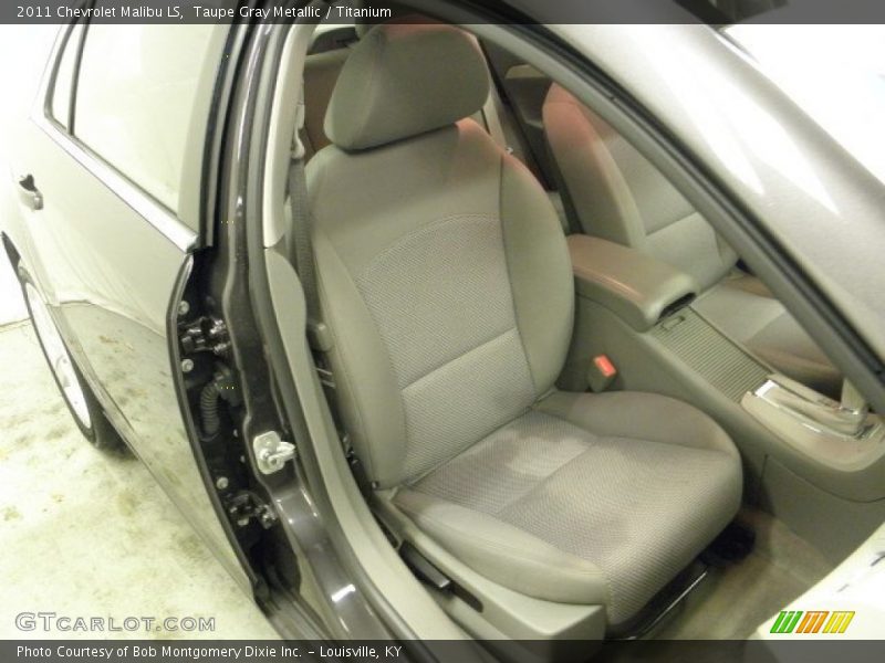 Taupe Gray Metallic / Titanium 2011 Chevrolet Malibu LS