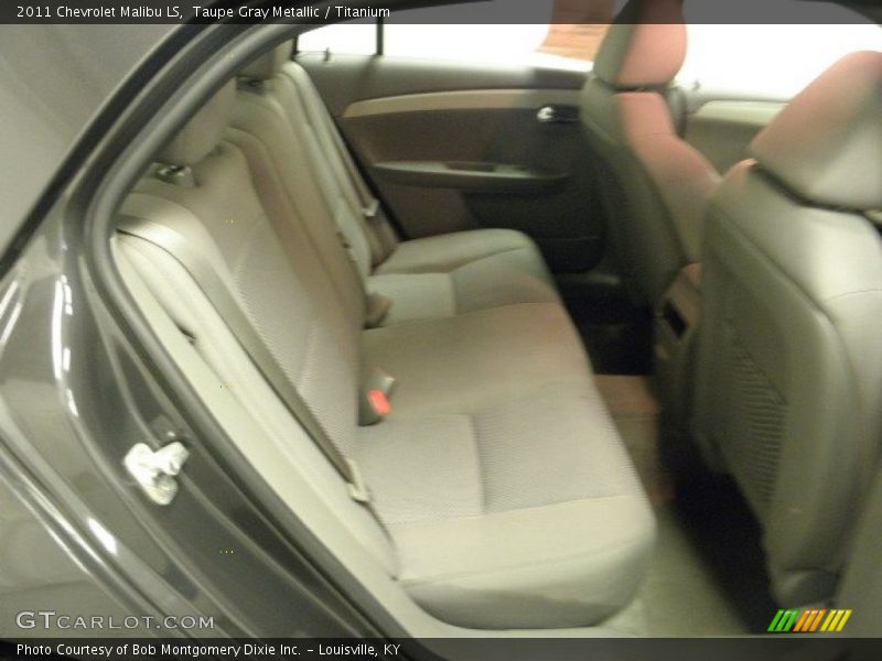 Taupe Gray Metallic / Titanium 2011 Chevrolet Malibu LS