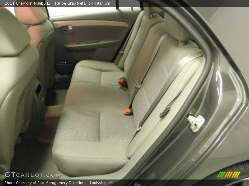 Taupe Gray Metallic / Titanium 2011 Chevrolet Malibu LS