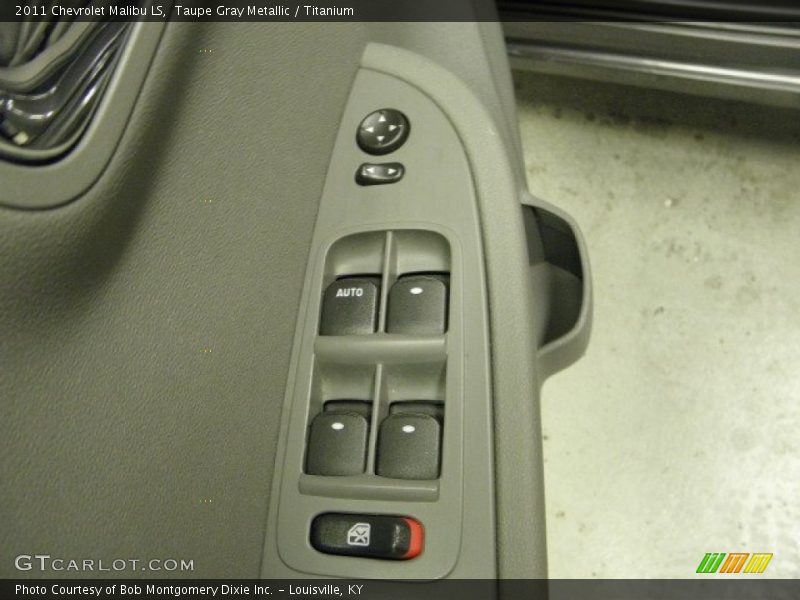 Taupe Gray Metallic / Titanium 2011 Chevrolet Malibu LS