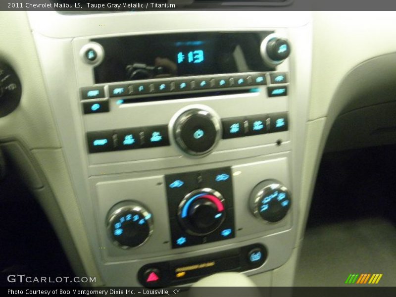 Taupe Gray Metallic / Titanium 2011 Chevrolet Malibu LS