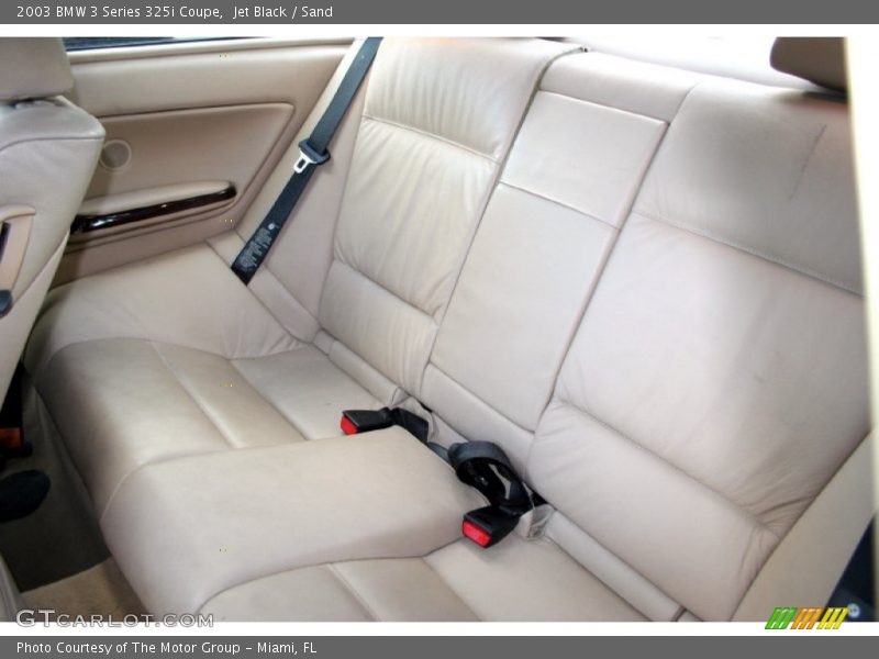  2003 3 Series 325i Coupe Sand Interior