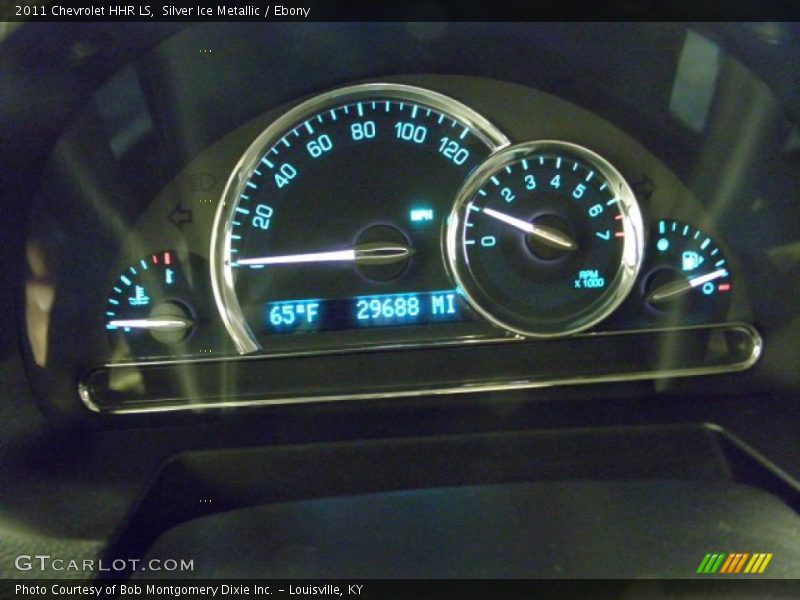 Silver Ice Metallic / Ebony 2011 Chevrolet HHR LS