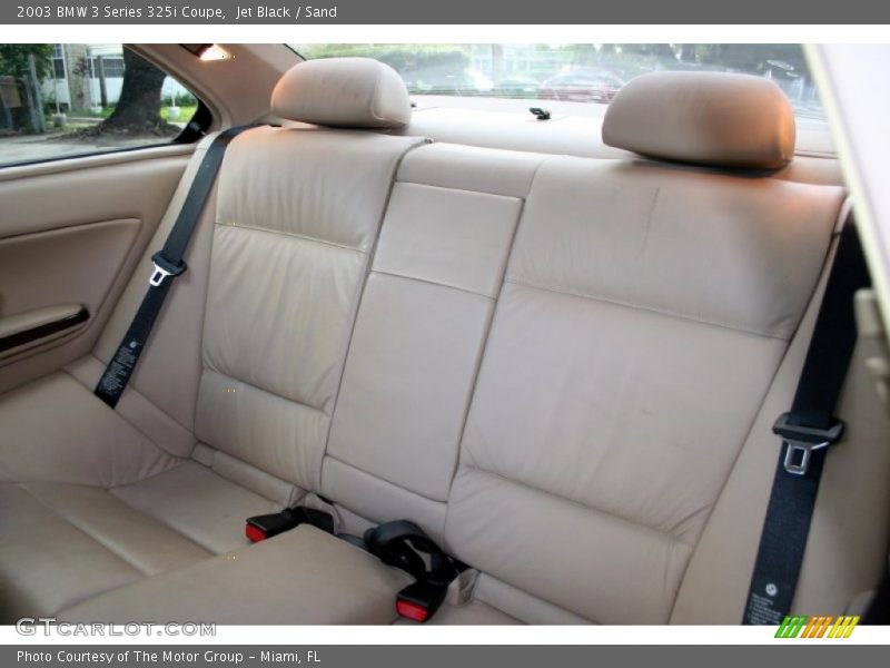 Jet Black / Sand 2003 BMW 3 Series 325i Coupe