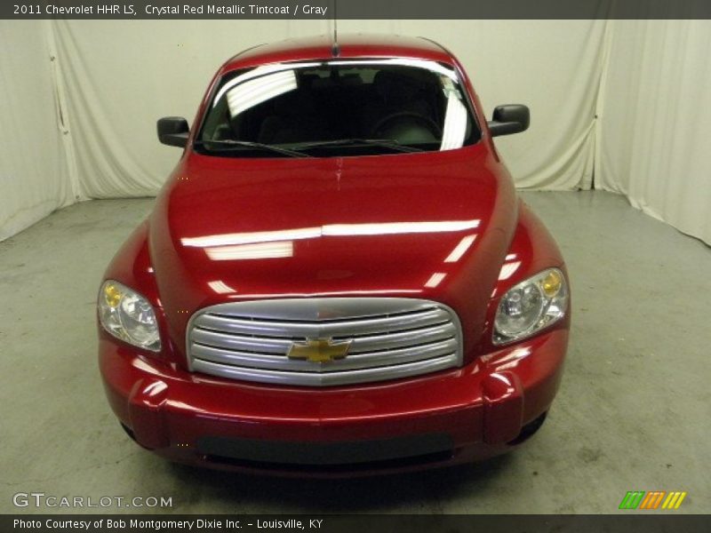 Crystal Red Metallic Tintcoat / Gray 2011 Chevrolet HHR LS