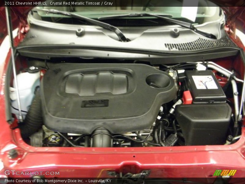 Crystal Red Metallic Tintcoat / Gray 2011 Chevrolet HHR LS