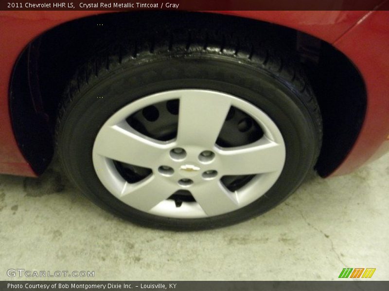 Crystal Red Metallic Tintcoat / Gray 2011 Chevrolet HHR LS