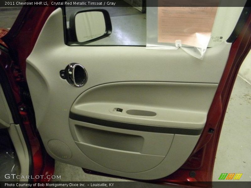 Crystal Red Metallic Tintcoat / Gray 2011 Chevrolet HHR LS