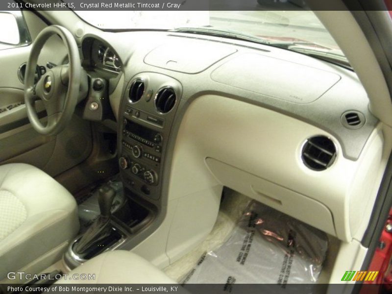 Crystal Red Metallic Tintcoat / Gray 2011 Chevrolet HHR LS