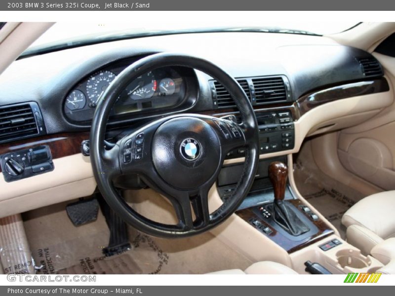 Dashboard of 2003 3 Series 325i Coupe