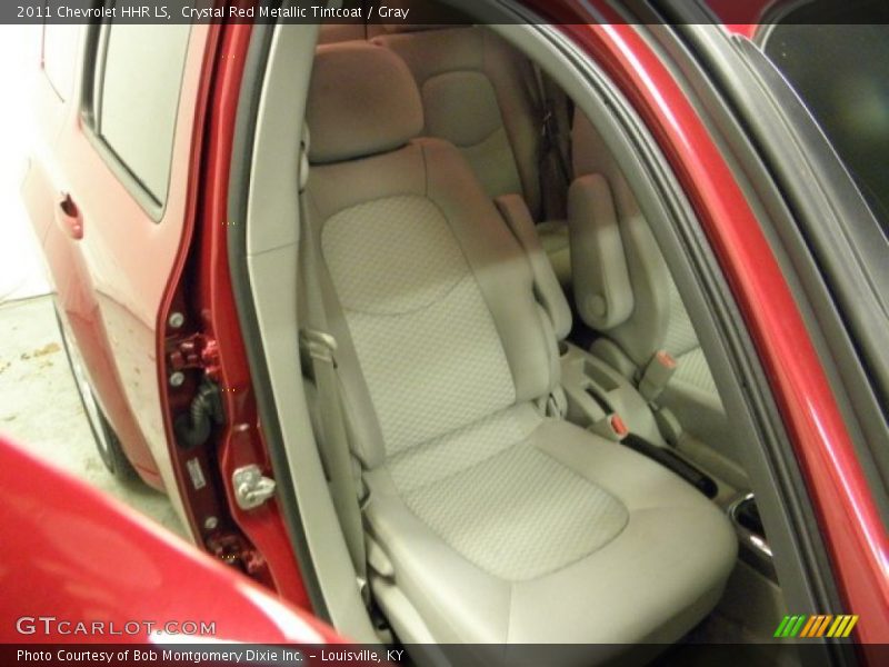Crystal Red Metallic Tintcoat / Gray 2011 Chevrolet HHR LS
