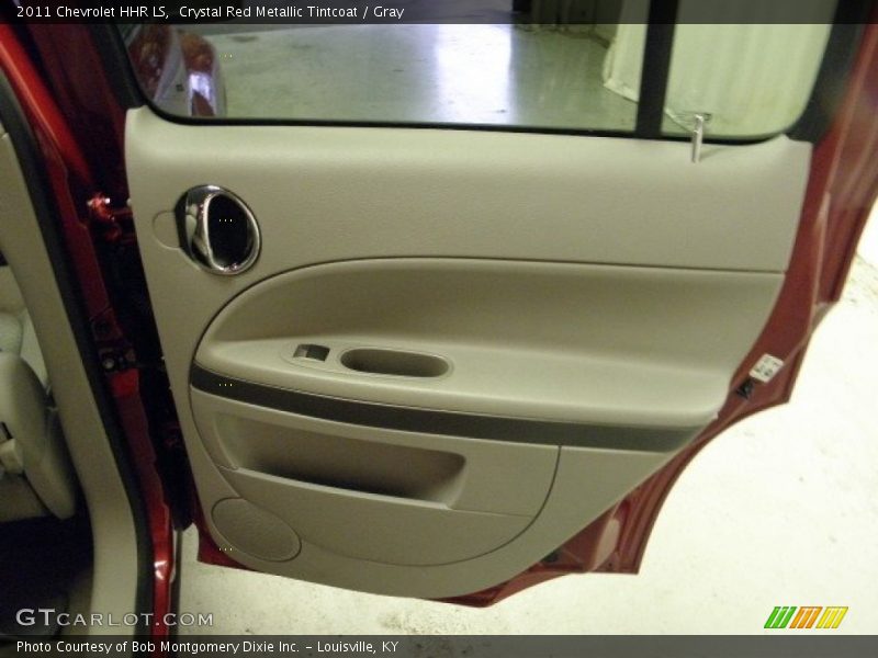 Crystal Red Metallic Tintcoat / Gray 2011 Chevrolet HHR LS
