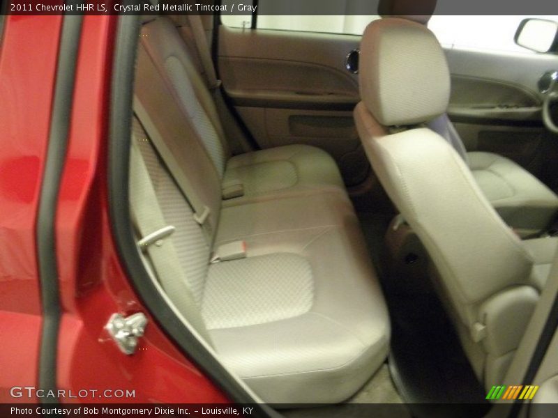 Crystal Red Metallic Tintcoat / Gray 2011 Chevrolet HHR LS