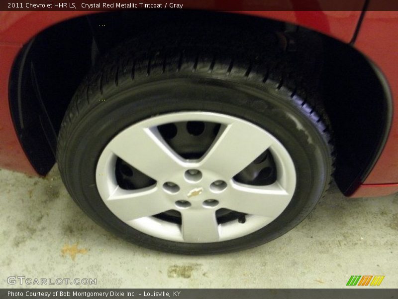Crystal Red Metallic Tintcoat / Gray 2011 Chevrolet HHR LS