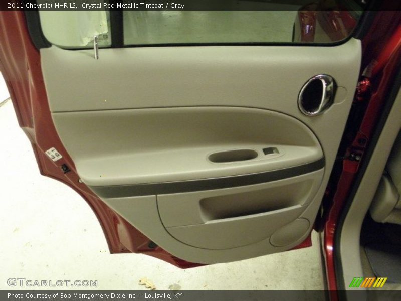 Crystal Red Metallic Tintcoat / Gray 2011 Chevrolet HHR LS
