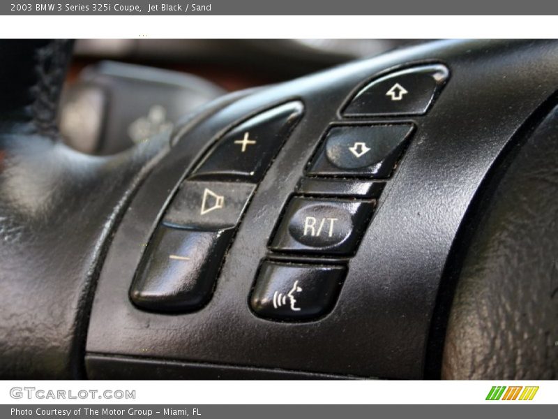 Jet Black / Sand 2003 BMW 3 Series 325i Coupe