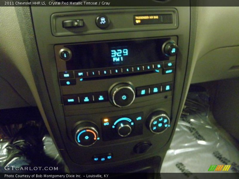 Crystal Red Metallic Tintcoat / Gray 2011 Chevrolet HHR LS