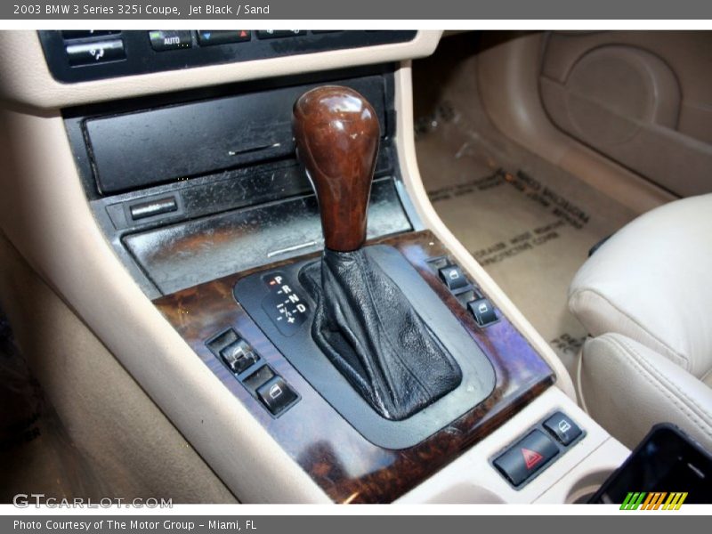  2003 3 Series 325i Coupe 5 Speed Automatic Shifter