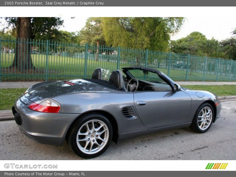 Seal Grey Metallic / Graphite Grey 2003 Porsche Boxster