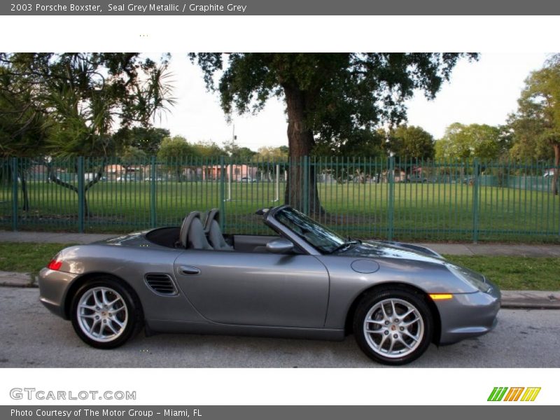 Seal Grey Metallic / Graphite Grey 2003 Porsche Boxster