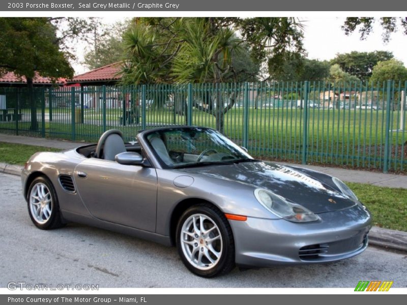 Seal Grey Metallic / Graphite Grey 2003 Porsche Boxster