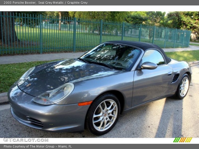 Seal Grey Metallic / Graphite Grey 2003 Porsche Boxster