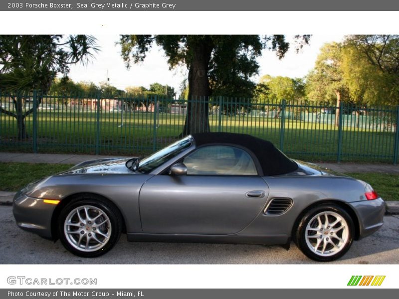 Seal Grey Metallic / Graphite Grey 2003 Porsche Boxster