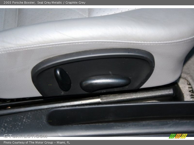 Seal Grey Metallic / Graphite Grey 2003 Porsche Boxster