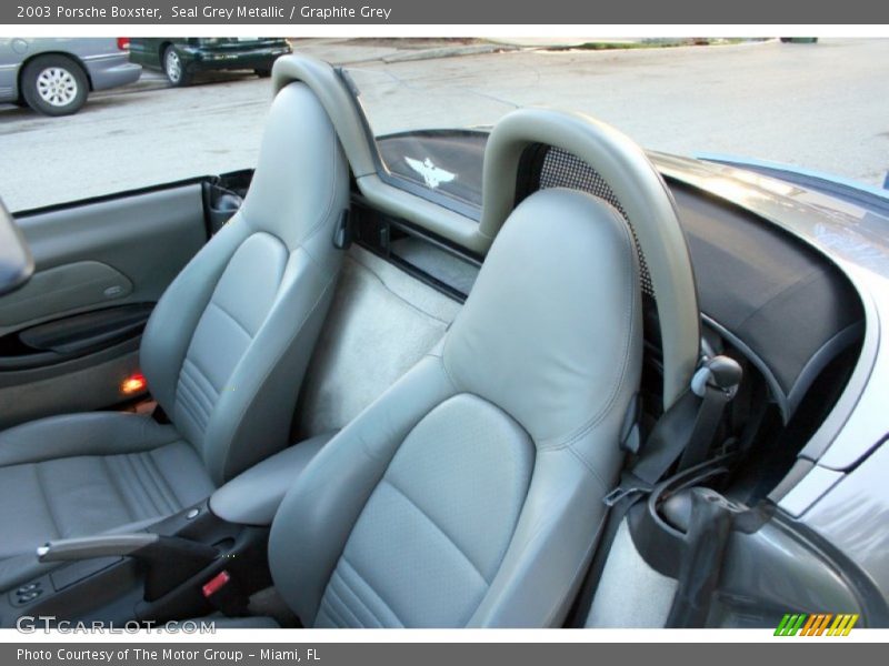 Seal Grey Metallic / Graphite Grey 2003 Porsche Boxster