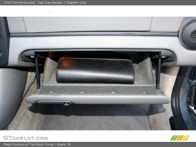 Seal Grey Metallic / Graphite Grey 2003 Porsche Boxster