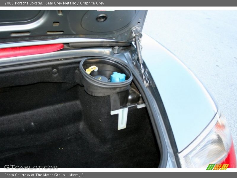 Seal Grey Metallic / Graphite Grey 2003 Porsche Boxster