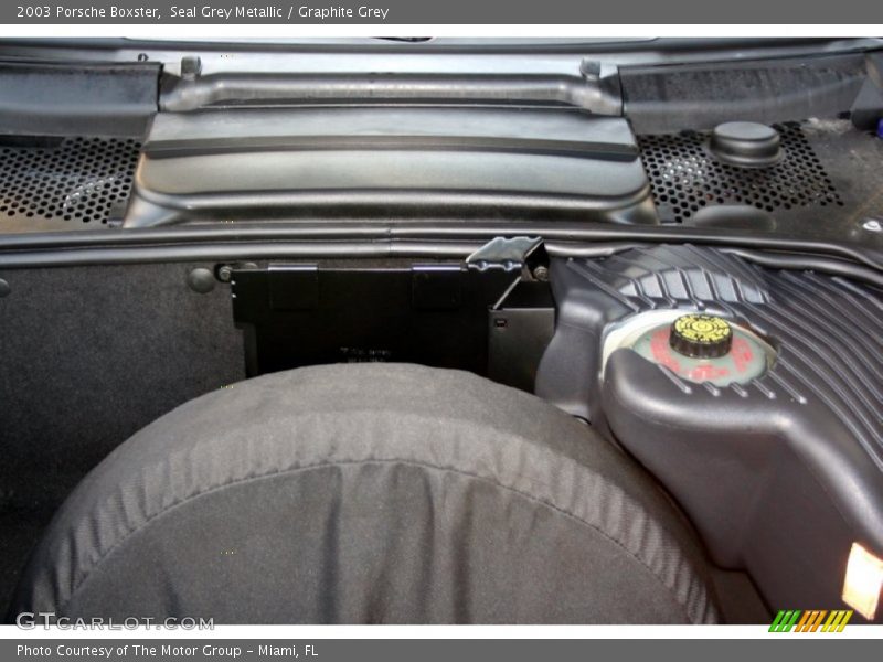 Seal Grey Metallic / Graphite Grey 2003 Porsche Boxster
