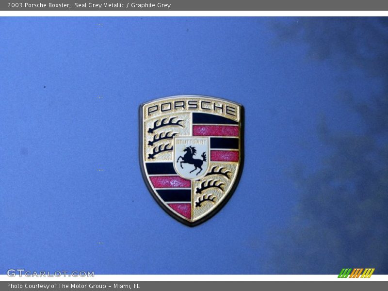 Porsche hood badge - 2003 Porsche Boxster 
