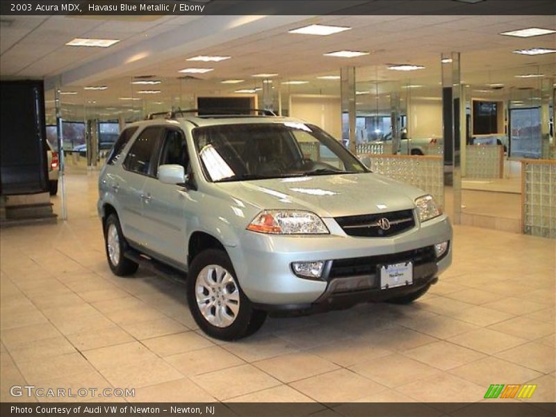 Havasu Blue Metallic / Ebony 2003 Acura MDX