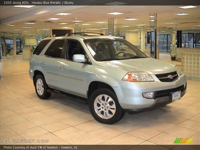 Havasu Blue Metallic / Ebony 2003 Acura MDX
