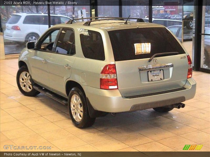 Havasu Blue Metallic / Ebony 2003 Acura MDX