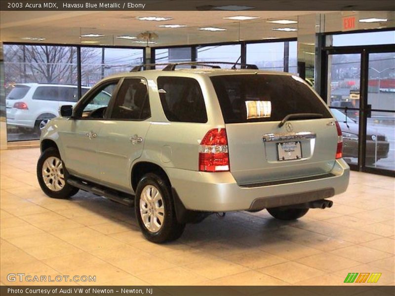 Havasu Blue Metallic / Ebony 2003 Acura MDX