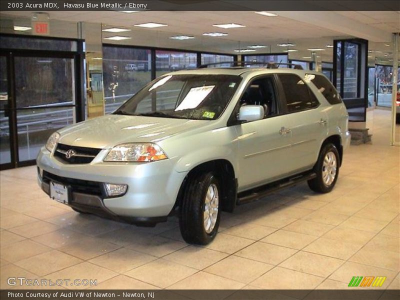 Havasu Blue Metallic / Ebony 2003 Acura MDX