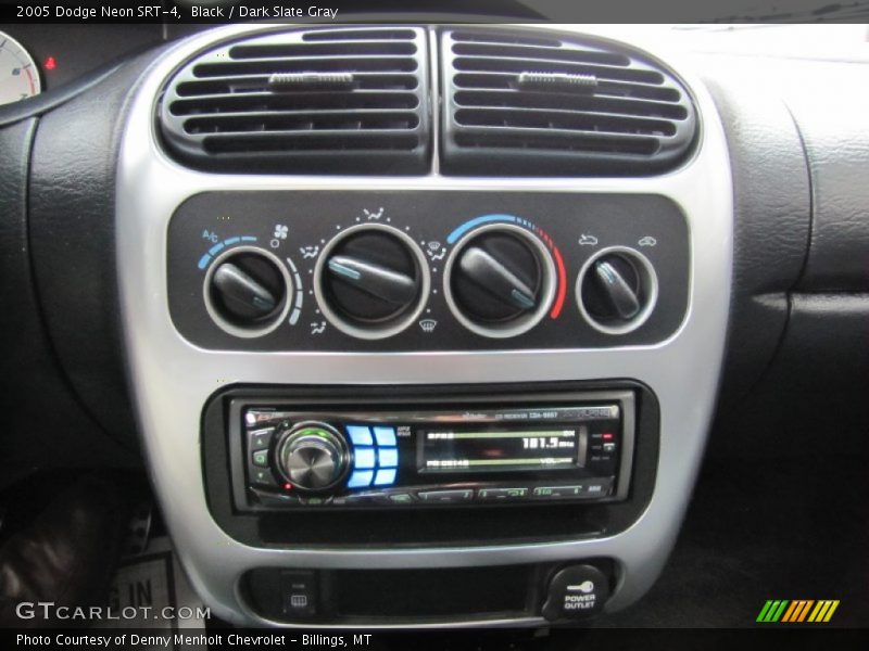 Black / Dark Slate Gray 2005 Dodge Neon SRT-4