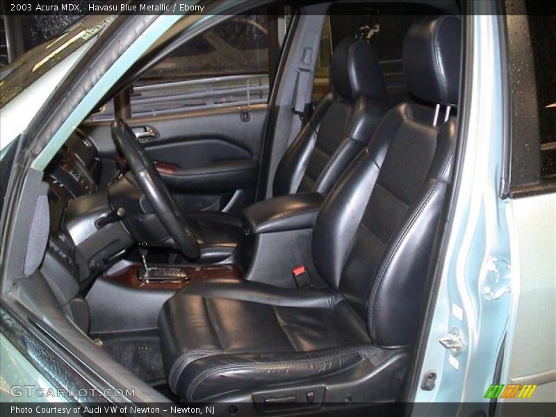 Havasu Blue Metallic / Ebony 2003 Acura MDX