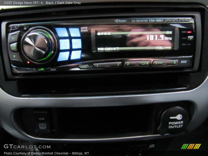 Black / Dark Slate Gray 2005 Dodge Neon SRT-4