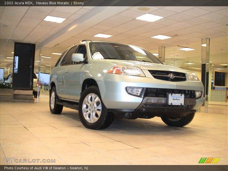 Havasu Blue Metallic / Ebony 2003 Acura MDX