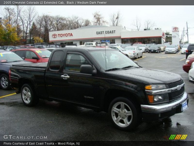 Black / Medium Dark Pewter 2005 Chevrolet Colorado LS Extended Cab