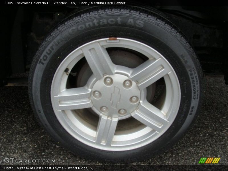 Black / Medium Dark Pewter 2005 Chevrolet Colorado LS Extended Cab