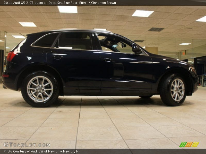 Deep Sea Blue Pearl Effect / Cinnamon Brown 2011 Audi Q5 2.0T quattro